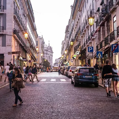 Chiado With View To The Castle *