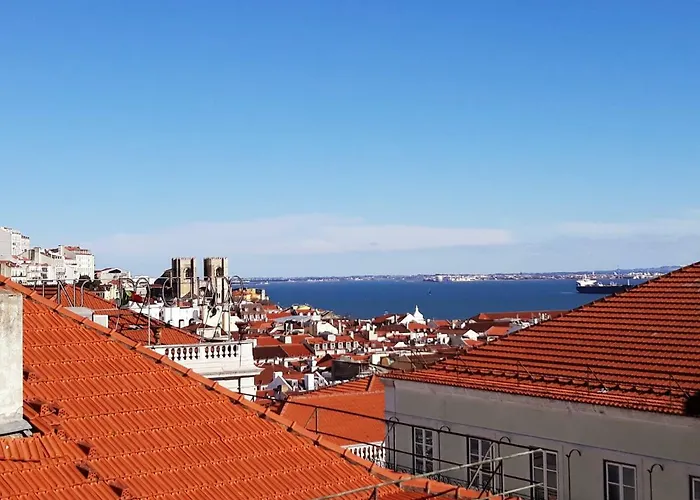 Chiado With View To The Castle